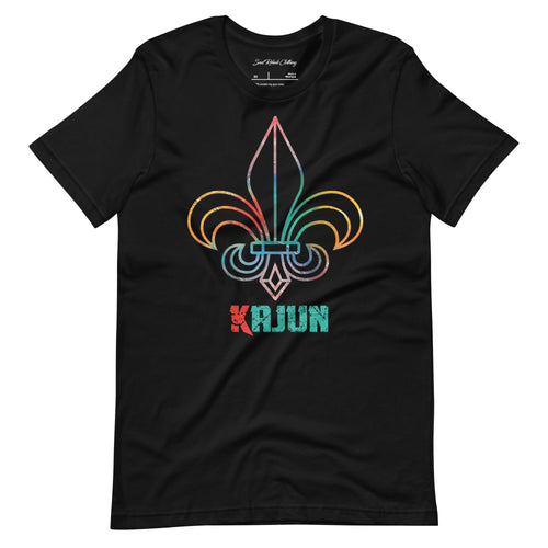 Kajun Fleur De Lis Short-Sleeve Unisex T-Shirt