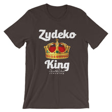 Load image into Gallery viewer, Zydeko King Unisex T-Shirt (5 Colors Available)