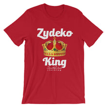 Load image into Gallery viewer, Zydeko King Unisex T-Shirt (5 Colors Available)