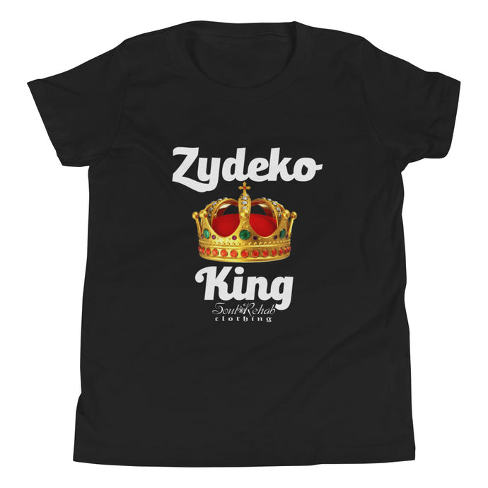 Zydeko King Youth Short Sleeve T-Shirt