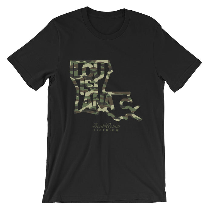 Louisiana Camo Unisex T-Shirt (3 Colors Available)