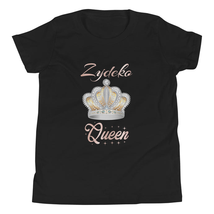 Zydeko Queen Youth Short Sleeve T-Shirt